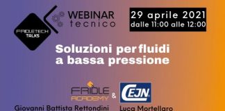 Webinar: Soluzioni per fluidi a bassa pressione