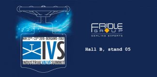 Fridle Group espone a IVS – Industrial Valve Summit IVS