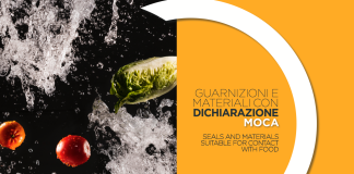 Tenute certificate MOCA per applicazioni alimentari e farmaceutiche sistemi di tenuta